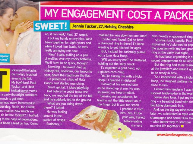 My Engagement Cost A Packet!