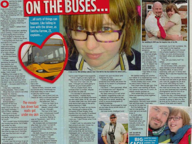 On the buses…
