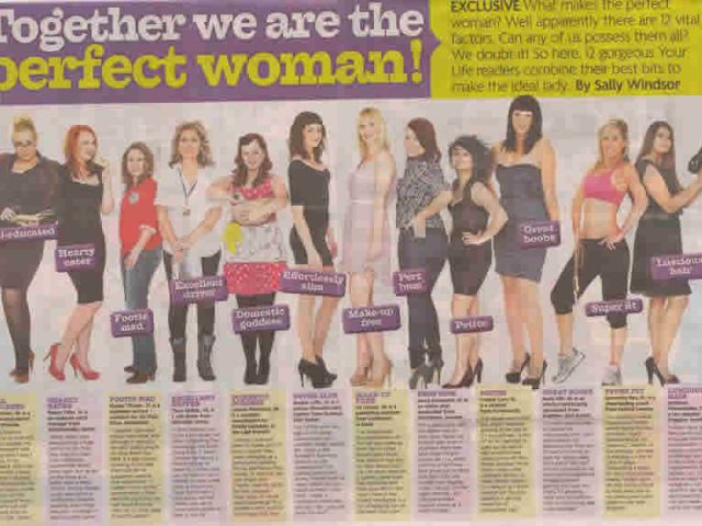 Together we are the perfect woman!