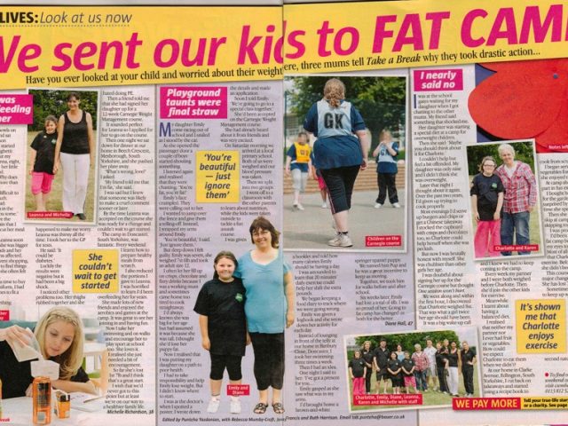 We sent our kids to fat camp