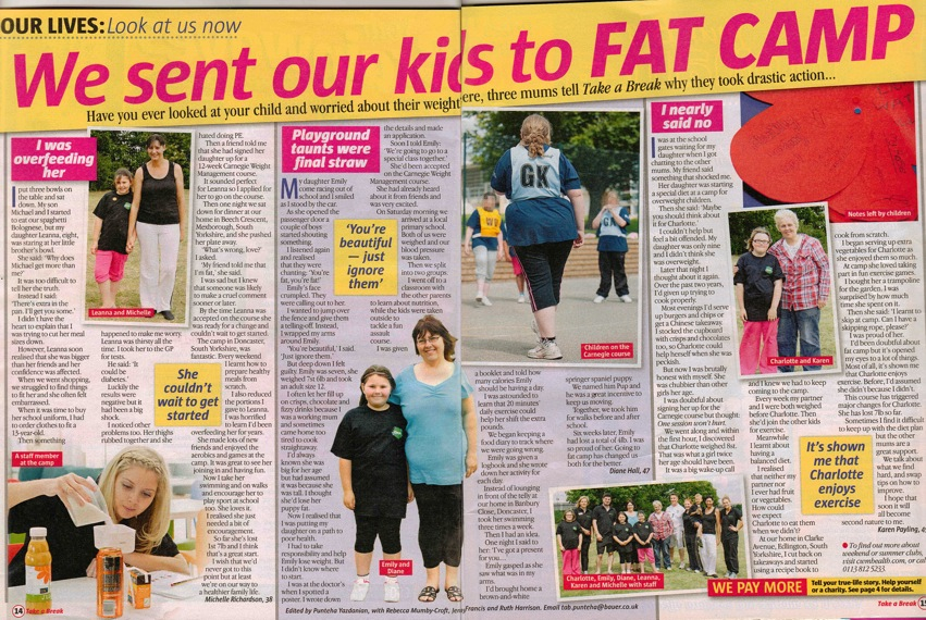 We sent our kids to fat camp