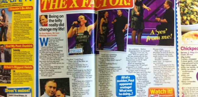 Paul's proposal had the X-Factor