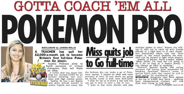 I quit my teaching job to play Pokemon